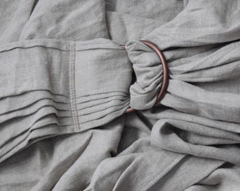 Linen Ring Sling Baby Carrier - Natural