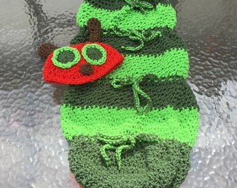 Caterpillar costume, halloween costume, caterpillar