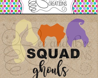 Squad Ghouls SVG & PNG files