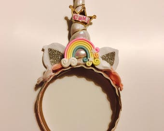 Unicorn Tiara, Unicorn Crown, Girls Unicorn Birthday, Girls dress up, Unicorn horn crown, Unicorn Party, Unicorn Horn, Cake Smash Prop.
