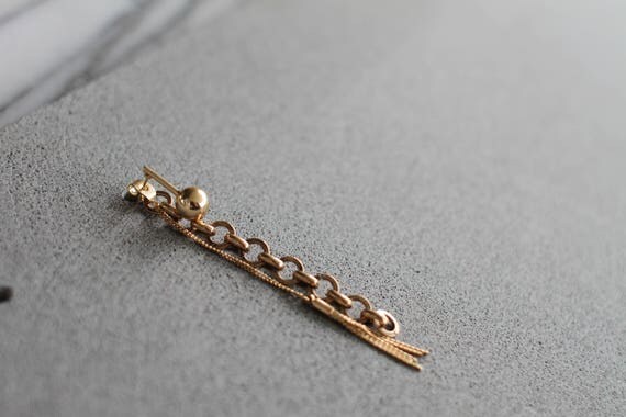 SALE! Statement Earrings - Modern Minimalist. Gold Plated - Miami