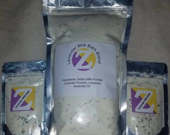 Lavender Milk Bath Blend 1 oz SAMPLE