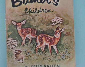 Dandelion Library Bambi's Children / Old Rosie, the Horse Nobody Understood 1960 Free Shipping