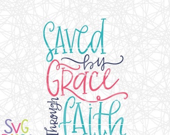 Christian SVG | Bible Verse SVG | Handlettered Cutting File for Cricut & Silhouette| svg eps dxf png| Instant Download