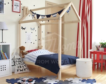 Kids Bedroom House toddler bed house bed frame 160x70 80 90cm baby bed Kids Bedroom House toddler bed house bed frame 160x70 80 90cm baby bed