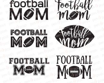 Svg - Football Mom SVG - Football SVG - Football Cut File - Football Mom DXF - Football Dxf - Football Mom - Sport Mom Svg Bundle