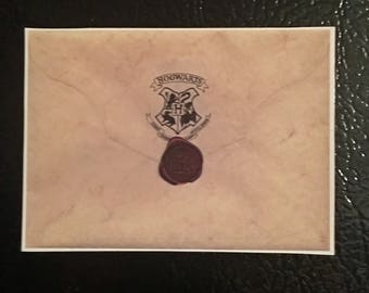 Harry Potter Hogwarts Acceptance Letter Movie Fridge Magnet