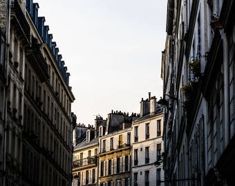 Montmarte Sunset - Paris Photography - Wall Art Print - Paris Decor - Architecture - Fine Art Photography - Montmarte Sunset - 0090