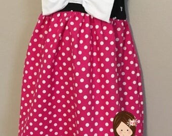 Minnie Dress | Minnie Mouse | Minnie Disney Dress | Girls Disney Dress | Disney Minnie | Minnie Birthday Party | Minnie Costume