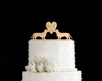 Dachshund cake topper,dachshund wedding cake topper,dachshund wedding cake,Dachshund cake,Dachshund cake topper Wedding,Dachshund cakes,6877