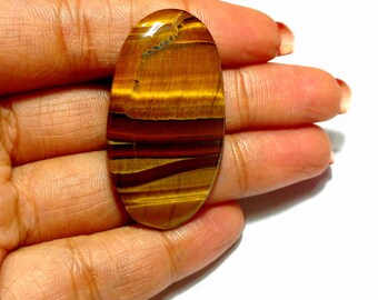 Golden tiger eye cabochon 1 piece 8.1 gm GM 494