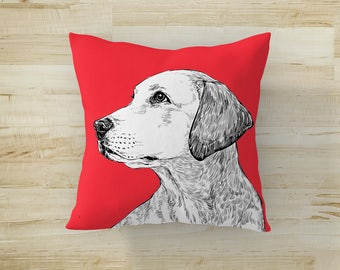 Dog Pillow, Personalized Pillow, Custom Pillow, Cat Pillow, Pet Memorial, Pet Loss Gift, Dog Lovers Gift, Pet Sympathy Gift, Pet Remembrance
