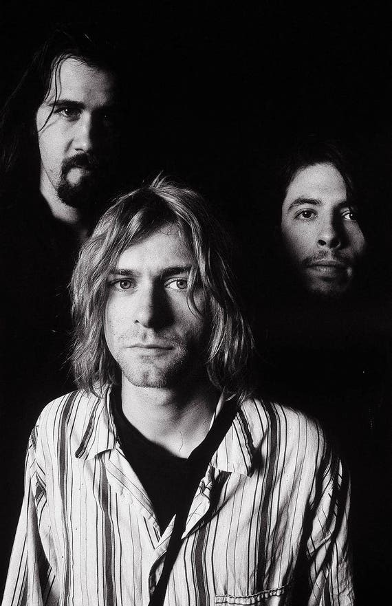 Nirvana Nirvana Concert Poster Nirvana Art Nirvana Poster