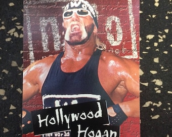 WCW Hollywood Hulk Hogan Sticker by Topps