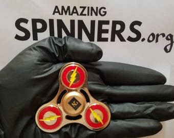 Flash Hand Spinner Fidget Toy