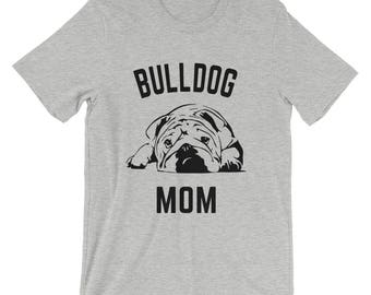 Bulldog t shirt | Etsy