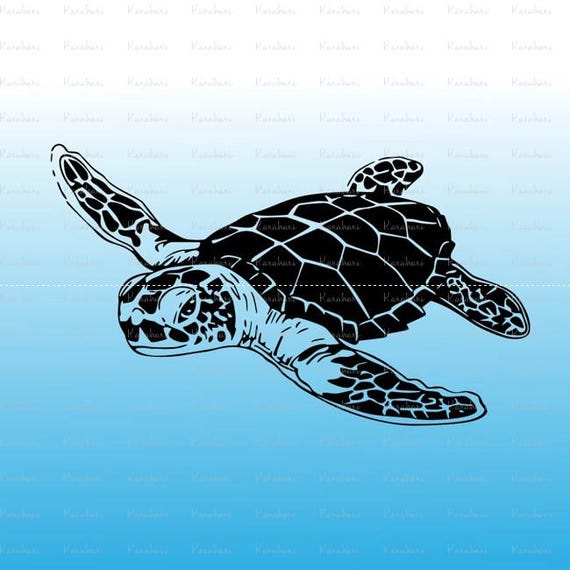 Sea Turtle svg Turtle svg files for cricut ai Files dxf Files