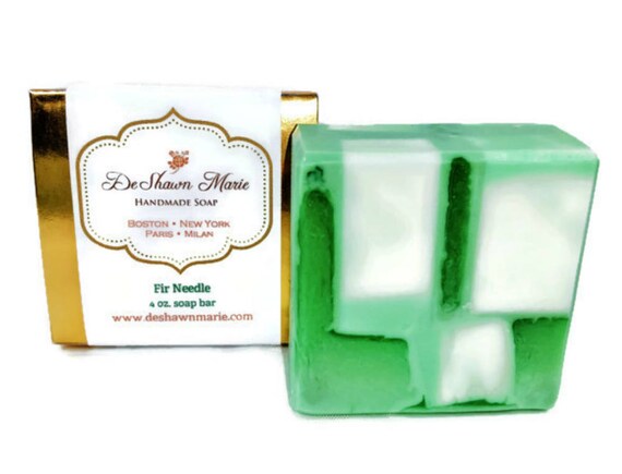Woodland - Christmas Soap - Fir Needle Soap - Pine Soap - Vegan Handmade Soap- Soap Gift, Soap for Men, Birthday Gift, Father's Day Gift