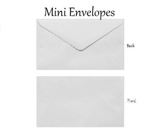Mini Envelopes, Gift Tag Envelopes