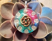 Rose Quartz Orgone Pendant - Orgone Necklace - Heart Chakra Healing - Lightworker Healing Jewellery - Orgone Necklace - Large
