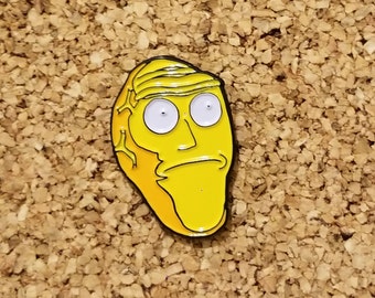 Giant Head Pin - Rick and Morty Pin - Show Me What You Got