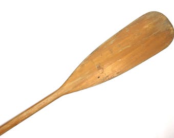 vintage canoe paddles etsy