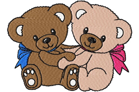 Teddy bears machine embroidery design file nwcvq vip vp3 hus pes Teddy bears machine embroidery design file nwcvq vip vp3 hus pes
