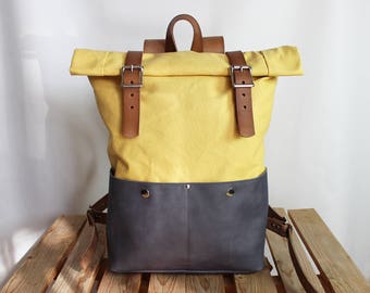 Canvas Backpack/ Leather backpack/ Cotton backpack/ School backpack/ Laptop backpack/ Rolltop backpack/ Canvas bag/ Backpack diaper bag