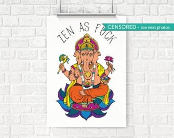 Bathroom Zen Art bathroom decor let that shit go bathroom art yoga buddha Bathroom Zen Art bathroom decor let that shit go bathroom art yoga buddha