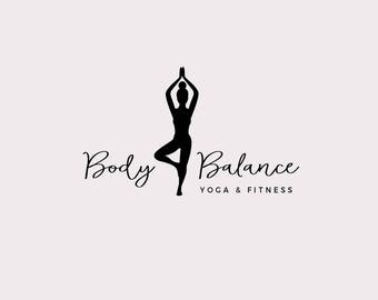 Yoga logo | Etsy