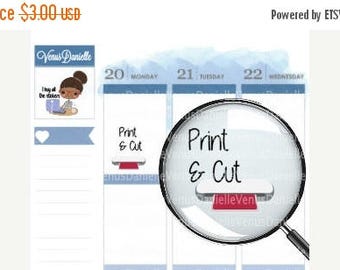 On Sale Cutting Machine Planner Stickers, Print and Cut Stickers, Silhouette Machine Stickers, Sticker Maker, Sticker Shop, Functional Stick