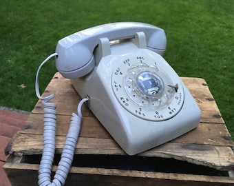 Vintage AT&T Rotary Dial Telephone