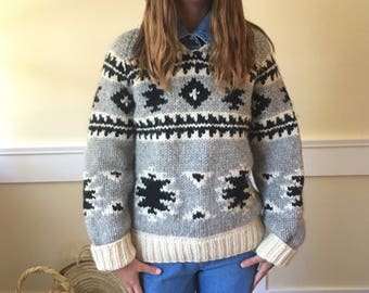 Cowichan sweater | Etsy