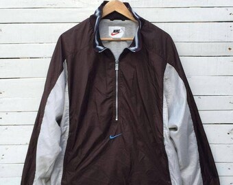 nike fleece hoodie brown