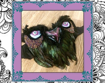 Owl Rave Bra- Custom Variations Available