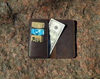 Womens wallet Mens gift for boss Leather wallet graduation gift Birthday gift for him grooms gifts card wallet phone wallet personalized