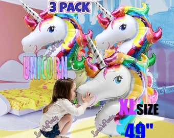 Palloncini Unicorno Magici In Lattice – 6 Pezzi Da 27,5 Cm – Rosa Con Stampe – Gonfiabili Ad Aria O Elio
