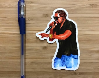 Kanye West Vinyl Sticker, Kanye Decal, Kanye and Kim, Taylor Swift, Kanye West Party, Kanye West Birthday, Rap Music, Notebook Stickers