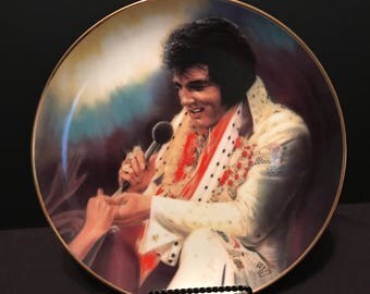Elvis Presley "Loving You" Collector Plate