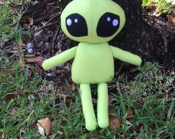 big alien stuffed animal