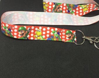 Super Mario Brothers Lanyard