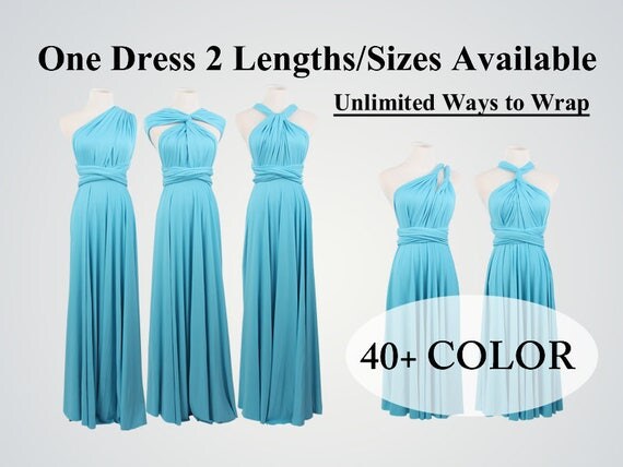 Long Turquoise Bridesmaid Dresses