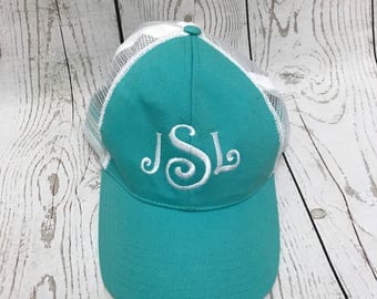 Monogrammed Trucker Hats, Bridesmaid gifts, Sorority Hats, Trucker Hat, Baseball cap, Snap back trucker hat, monogrammed caps, gifts, caps