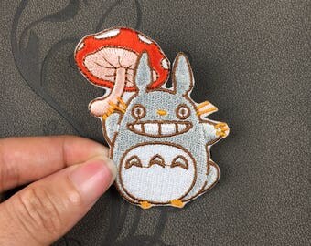 Totoro patch cartoon patch erbroidered patch iron on patches iron on patch sew on patch
