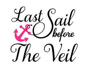 Last sail before the veil | Etsy
