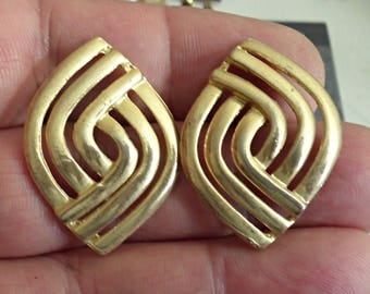 VINTAGE very nice pierced Earrings /CC10