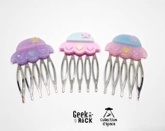 Comb space Galaxy alien planet charm
