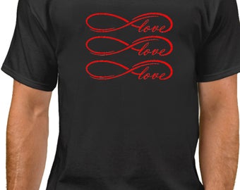 mens love t shirt