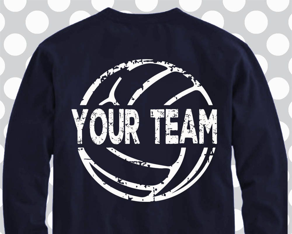 Download Volleyball Volleyball SVG Distressed Volleyball shirt