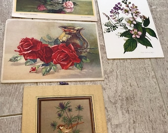 Vintage pretty paper ephemera